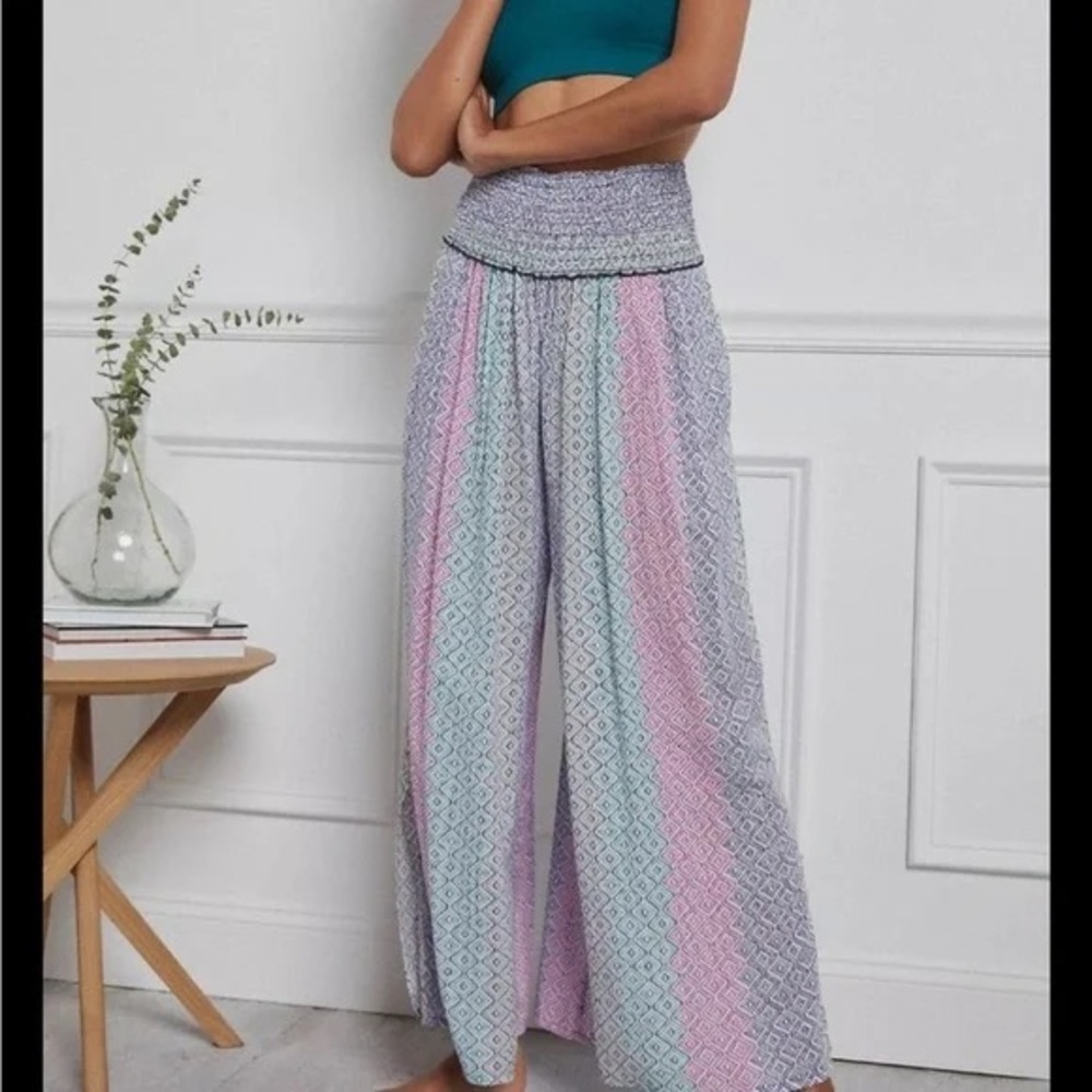 Anthropologie Stacy Wide‎ Leg Pants- XS